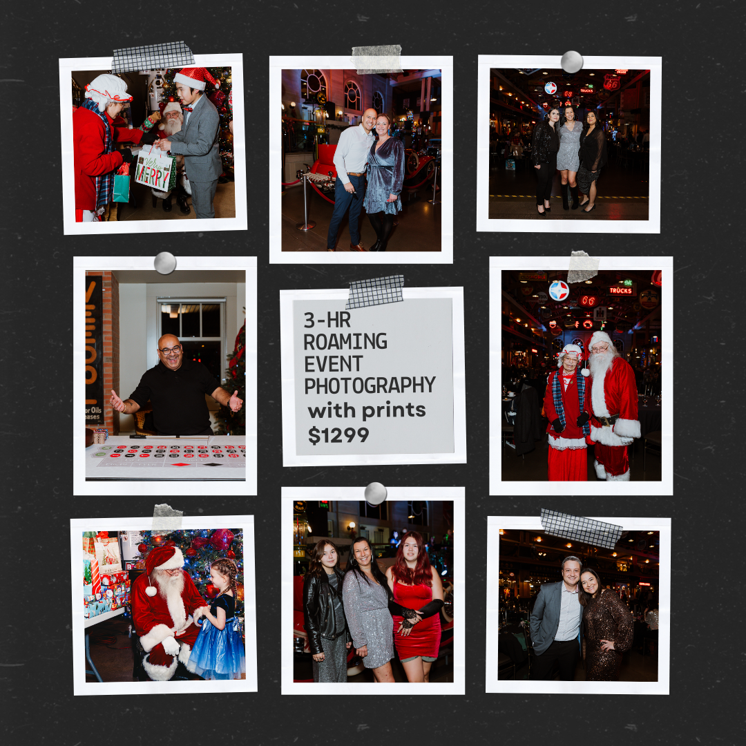 3 Hours Event Photography + Prints